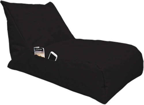 Πουφ Pogo Black 60X100X60