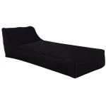 Πουφ Tanea HM5807.04 190x80x60cm Black