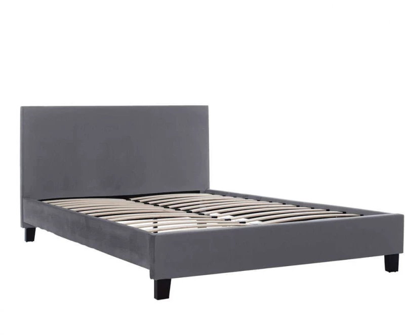 Κρεβάτι Becca HM553.11 160x210x98cm Για Στρώμα 150x200cm Grey Διπλό