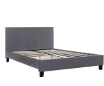 Κρεβάτι Becca HM553.11 160x210x98cm Για Στρώμα 150x200cm Grey Διπλό