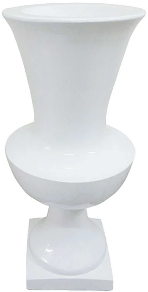 Κασπώ Αμφορέας 06-00-16529 41x89cm White  Marhome Υαλοβάμβακας