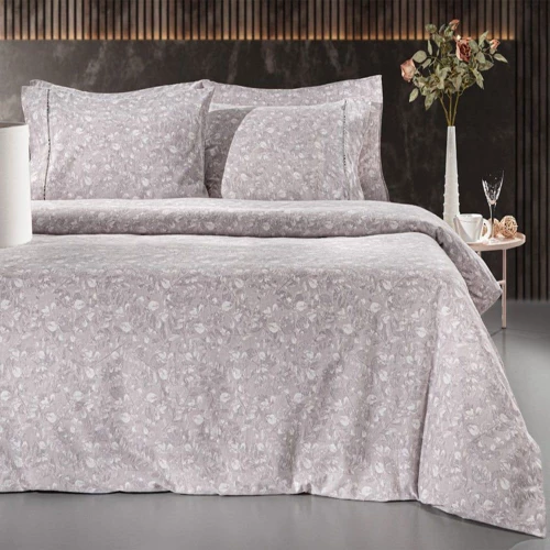 Σεντόνια Elodie Flannel (Σετ 4τμχ) Melanze Guy Laroche King Size 270x265cm 100% Βαμβακερή Φανέλα