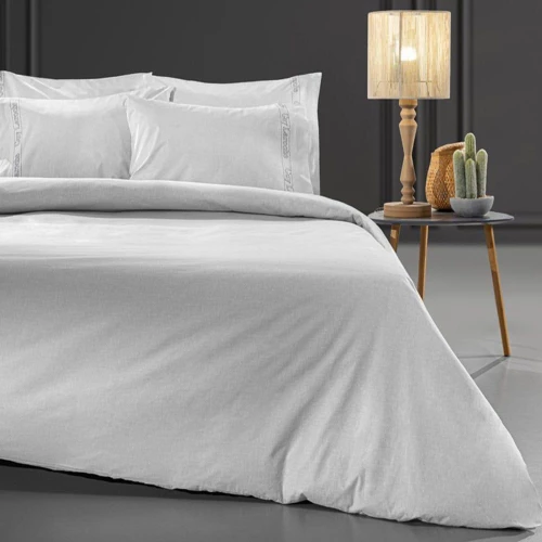 Σεντόνι Color Plus Smoke Guy Laroche Διπλό 200x265cm 100% Βαμβακερό Περκάλι