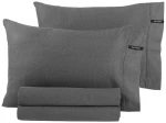 Μαξιλαροθήκες Minimal (Σετ 2τμχ) Black-White Guy Laroche 50Χ70 100% Βαμβακοσατέν