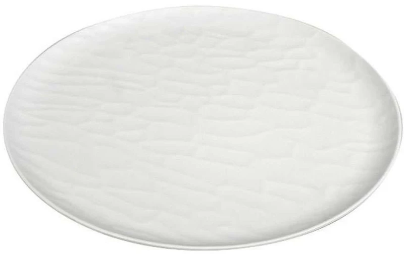 Πιάτο Ρηχό Wavy Matte MLW341K72-6 17x17x1,2cm  White Espiel Μελαμίνη