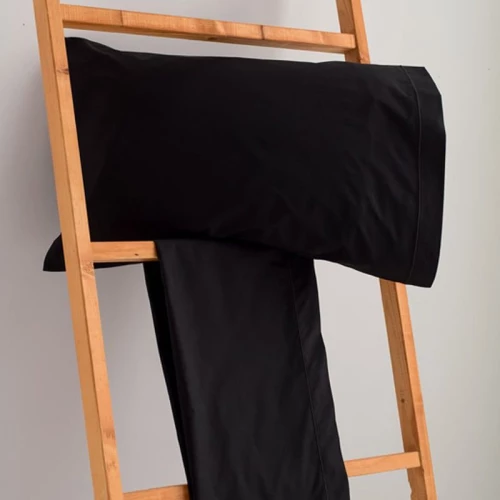 Σεντόνι Synthesis-520 Με Λάστιχο Black Vesta Home Ημίδιπλο 120x230cm 100% Βαμβακερό Περκάλι
