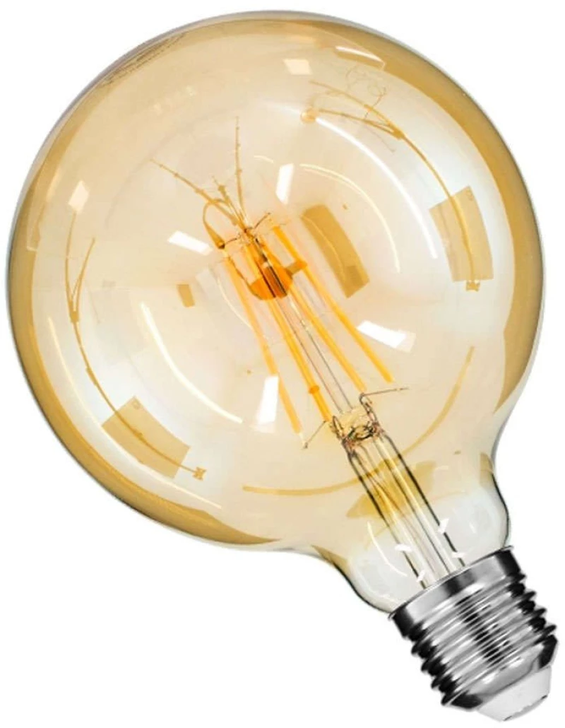 Λαμπτήρας Led Long Filament 99043 G125 E27 8W 840lm Dimmable Honey GloboStar 8W