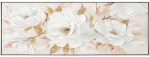 Πίνακας Καμβάς Μανόλιες 15-00-23553 100x50cm Multi Marhome Οριζόντιοι Καμβάς