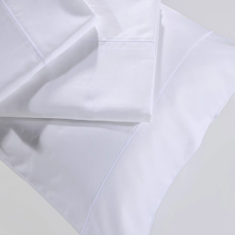 Μαξιλαροθήκες S250/1 Σετ 2τμχ Oxford White Down Town 52X75 100% Βαμβακοσατέν