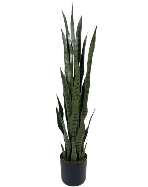 Τεχνητό Φυτό Σανσεβιέρα Trifasciata 7411-6 100cm Green Supergreens Ύφασμα,Πλαστικό