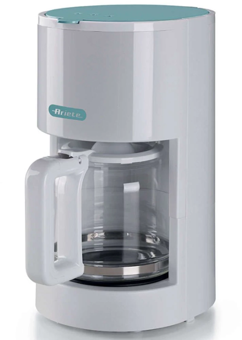 Καφετιέρα Γαλλικού Breakfast 1394/01 12cups 900W White-Light Blue Ariete