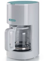 Καφετιέρα Γαλλικού Breakfast 1394/01 12cups 900W White-Light Blue Ariete
