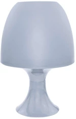 Φωτιστικό Επιτραπέζιο Nioki 1024SLGY 1xE14 Φ16cm 25,5cm Light Grey Aca