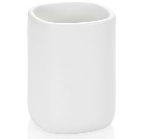 Ποτηροθήκη Cermanic LBTAH-BA18223 9x9x12cm White Andrea House Κεραμικό