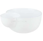 Μπωλ Σερβιρίσματος Two Gether RD0016325 14x12x6,5cm White Raeder Πορσελάνη