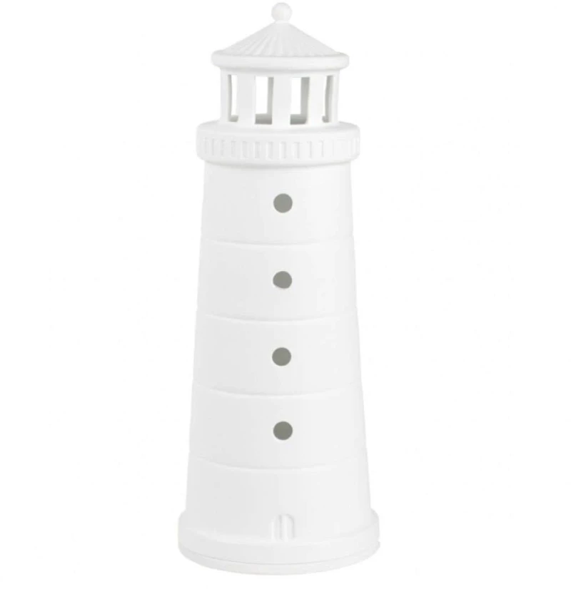 Κηροπήγιο Για Ρεσώ Lighthouse RD0016465 15,5x40cm White Raeder Πορσελάνη