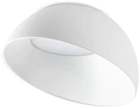 Φωτιστικό Οροφής - Πλαφονιέρα Corolla 297101 Φ35x22cm Led 2800lm 24W 3000K White Ideal Lux