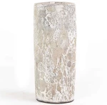 Κηροπήγιο Slind 0630068 11x11x20cm White Soulworks Κεραμικό