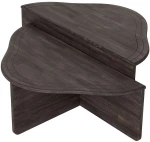 Τραπέζι Σαλονιού Altopiano 552NOS2253 90x45x40cm Anthracite