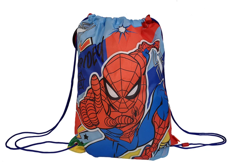 ΣΑΚΟΣ ΓΥΜΝΑΣΤΙΚΗΣ ΜΕ ΚΟΡΔΟΝΙ 33Χ44 εκ. SPIDERMAN (#SM15271)