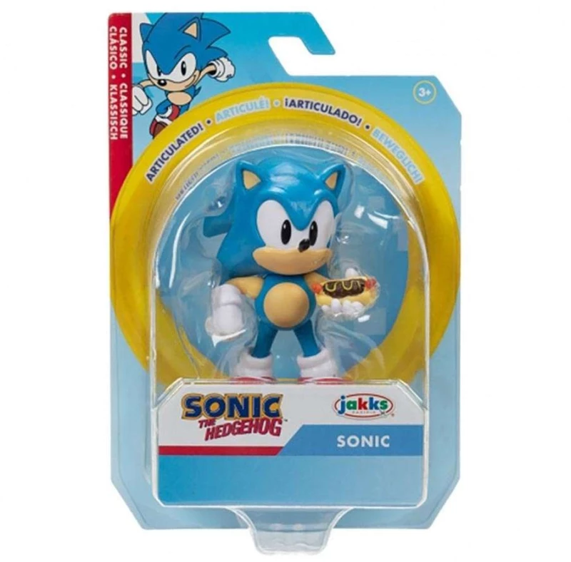 SONIC THE HEDGEHOG WAVE 12 ΦΙΓΟΥΡΑ 6.5 εκ. CLASSIC SONIC & CHILLI DOG (#JPA41657)