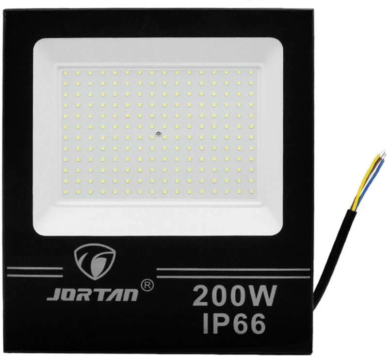 LED Αδιάβροχος Προβολέας 200W 192 SMD 15360LM 220V Ψυχρό Λευκό IP66 JORTAN-TP200W