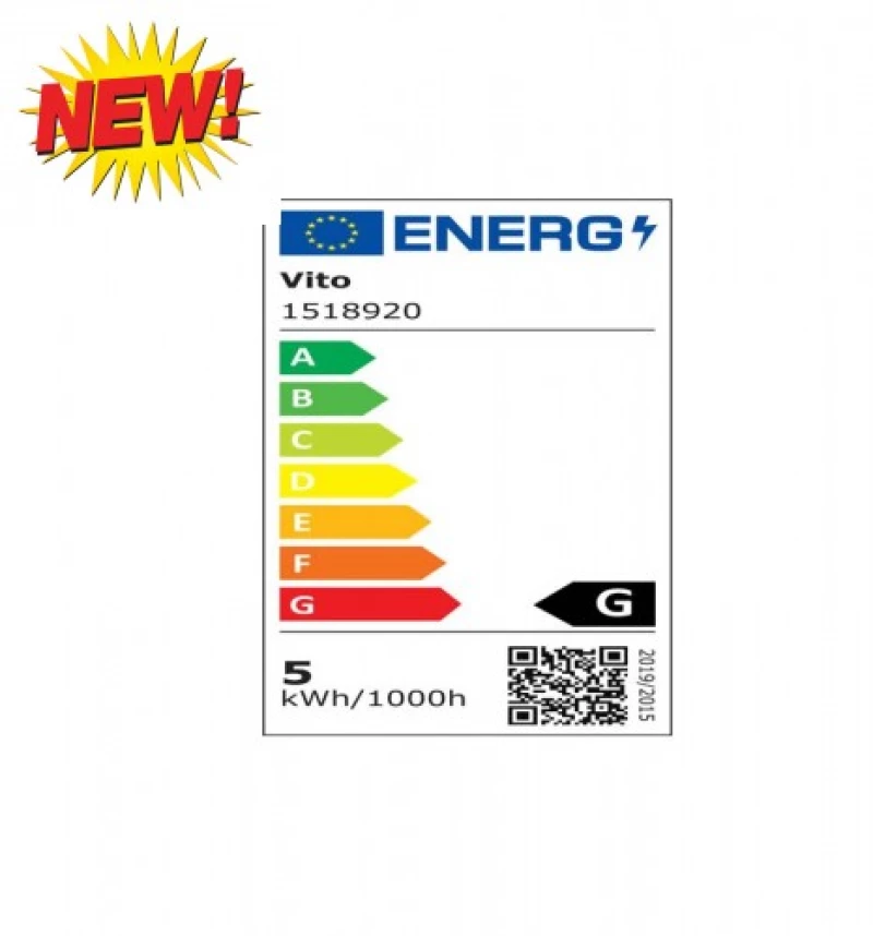 ΛΑΜΠΑ LED BASIS ΚΕΡΙ C37 E14 5W 390Lm 2700K VITO