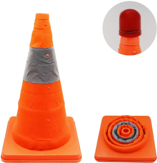 Επεκτεινόμενος Κώνος Κυκλοφορίας με Φάρο Carsun C249