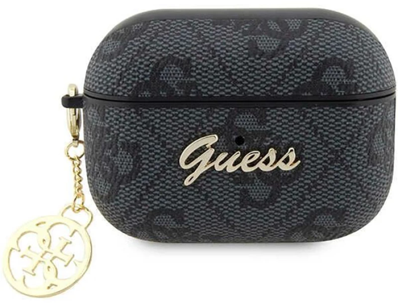 Guess 4G Charm Collection - Case for Apple AirPods Pro 2 (Black)