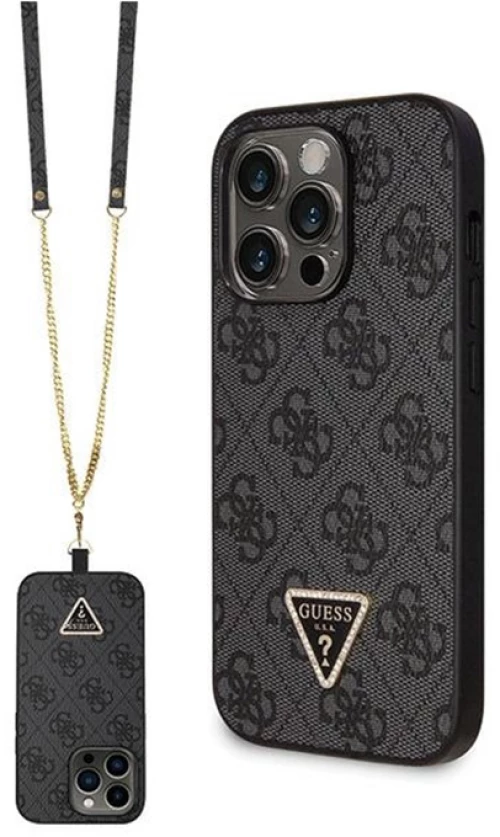 Guess Crossbody 4G Metal Logo - iPhone 14 Pro Max Case (black)