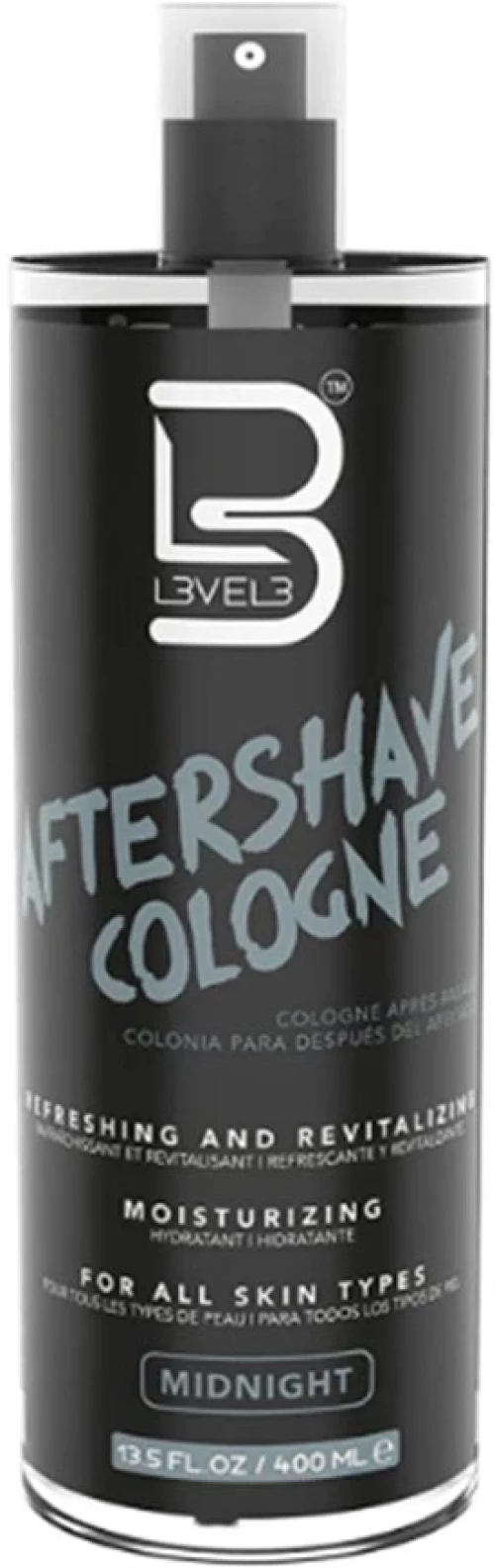 L3vel3 Aftershave Cologne Midnight 400ml