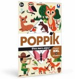 Μεγάλο Πόστερ με 60 αυτοκόλλητα - Δάσος - Poppik