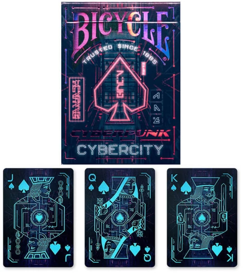 Bicycle Cyberpunk Cyber City