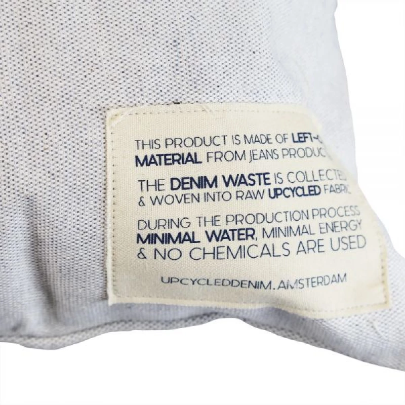 ΜΑΞΙΛΑΡΙ 50X50 DENIM ΚΡΕΜ