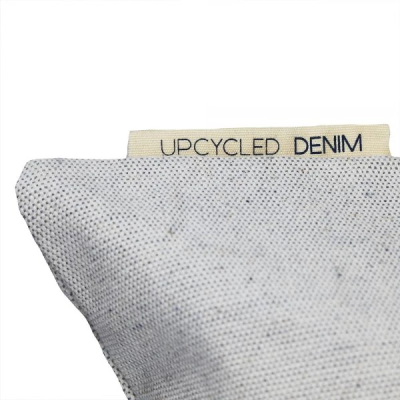 ΜΑΞΙΛΑΡΙ 50X50 DENIM ΚΡΕΜ