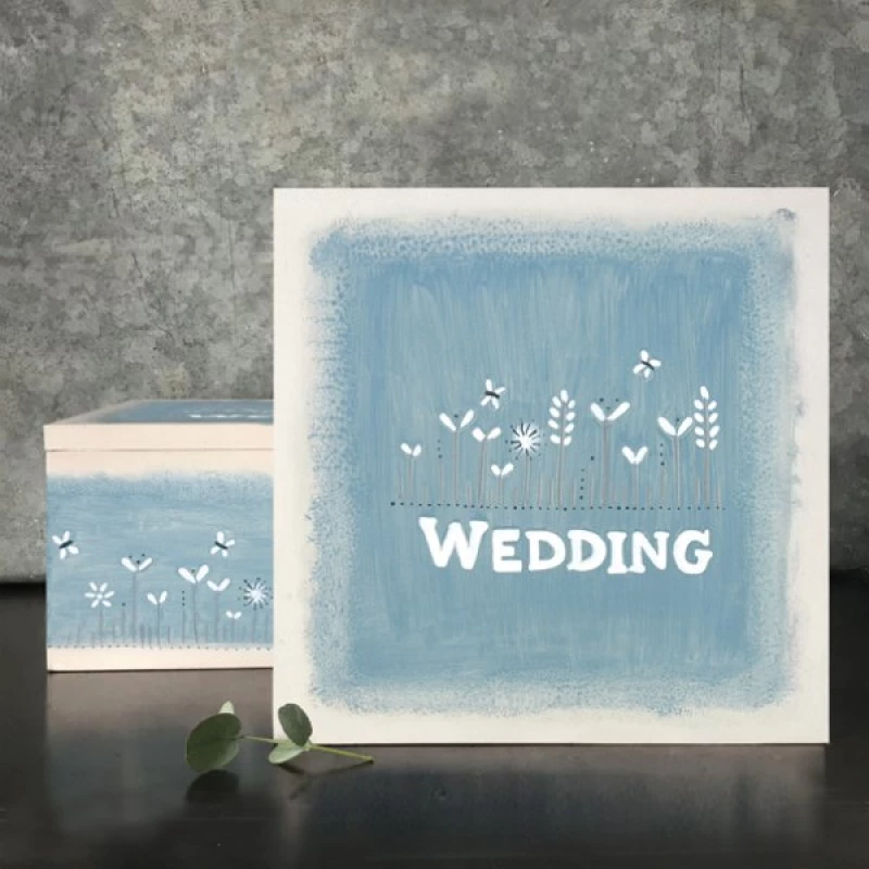 ΚΟΥΤΙ ΞΥΛΙΝΟ - WEDDING BOX 21ΕΚ.