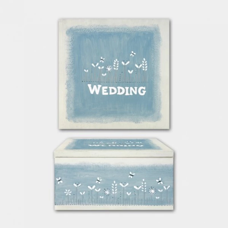 ΚΟΥΤΙ ΞΥΛΙΝΟ - WEDDING BOX 21ΕΚ.