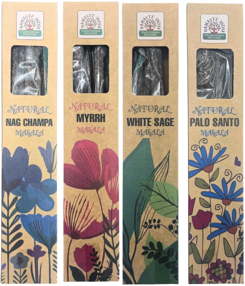 Θυμίαμα Natural Botanical Masala Organic Palo Santo 11τμχ