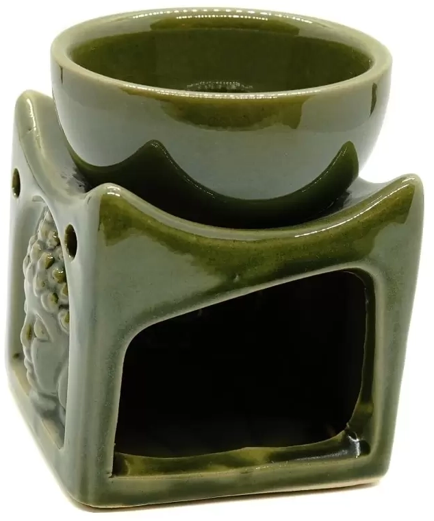 Αρωματικός Καυστήρας αιθέριων ελαίων Oil & Wax Burner Buddha Jade 8,5cm