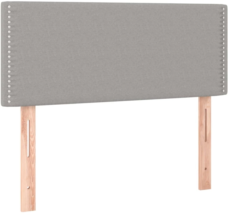 ΚΡΕΒΑΤΙ BOXSPRING ΜΕ ΣΤΡΩΜΑ ΑΝΟΙΧΤΟ ΓΚΡΙ 90X200 ΕΚ. ΥΦΑΣΜΑΤΙΝΟ 3139945