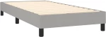 ΚΡΕΒΑΤΙ BOXSPRING ΜΕ ΣΤΡΩΜΑ ΑΝΟΙΧΤΟ ΓΚΡΙ 100X200 ΕΚ. ΥΦΑΣΜΑΤΙΝΟ 3126141