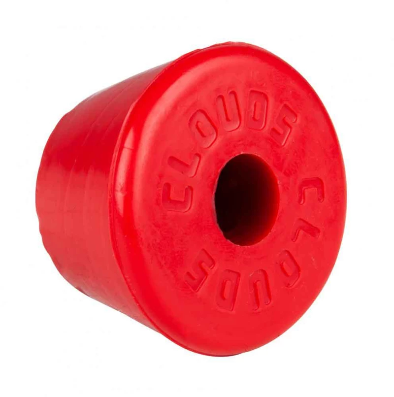 Φρένο quads Clouds Toestop Rubber Toestop Red