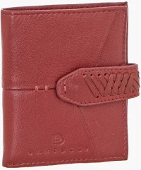 Δερμάτινη καρτοθήκη (521-8007-red)