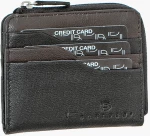 Δερμάτινη καρτοθήκη (521-8010-black)