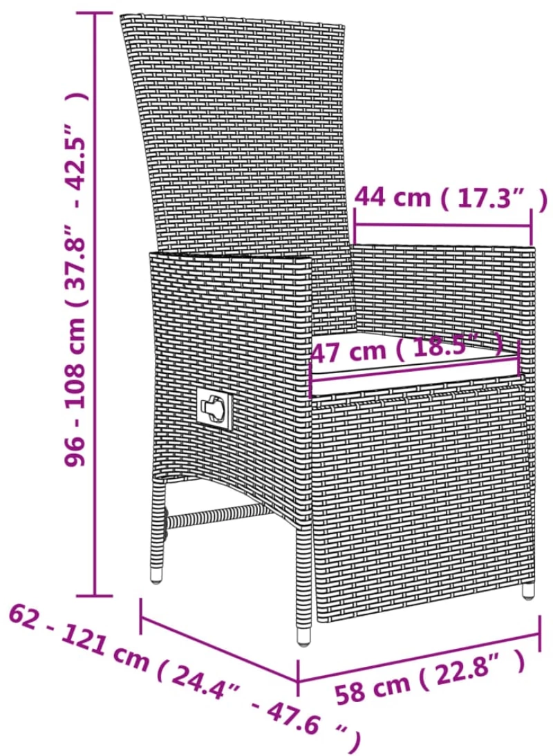 ΣΕΤ ΤΡΑΠΕΖΑΡΙΑΣ ΚΗΠΟΥ 7 ΤΕΜ. ΜΠΕΖ ΣΥΝΘΕΤΙΚΟ ΡΑΤΑΝ ΜΕ ΜΑΞΙΛΑΡΙΑ 3157572