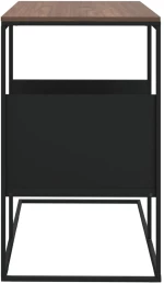 ΤΡΑΠΕΖΙ ΒΟΗΘΗΤΙΚΟ ΜΑΥΡΟ 55X36X59,5 ΕΚ. ΑΠΟ ΕΠΕΞΕΡΓΑΣΜΕΝΟ ΞΥΛΟ 343104