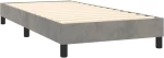 ΚΡΕΒΑΤΙ BOXSPRING ΜΕ ΣΤΡΩΜΑ ΑΝΟΙΧΤΟ ΓΚΡΙ 90X200 ΕΚ. ΒΕΛΟΥΔΙΝΟ 3127529