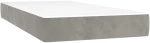 ΚΡΕΒΑΤΙ BOXSPRING ΜΕ ΣΤΡΩΜΑ ΑΝΟΙΧΤΟ ΓΚΡΙ 90X200 ΕΚ. ΒΕΛΟΥΔΙΝΟ 3127529