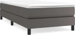 ΚΡΕΒΑΤΙ BOXSPRING ΜΕ ΣΤΡΩΜΑ ΓΚΡΙ 90X190 ΕΚ. ΑΠΟ ΣΥΝΘΕΤΙΚΟ ΔΕΡΜΑ 3144235