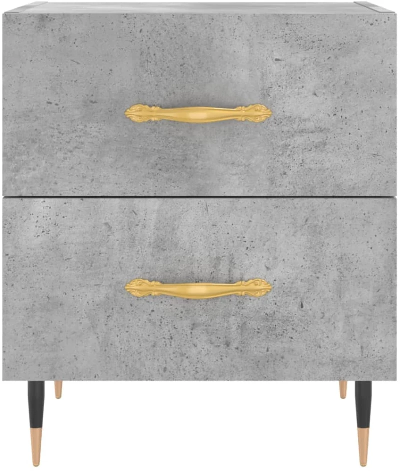 ΚΟΜΟΔΙΝΑ 2 ΤΕΜ. ΓΚΡΙ ΣΚΥΡΟΔΕΜ. 40 X 35 X 47,5 ΕΚ. ΕΠΕΞΕΡΓ. ΞΥΛΟ 827269